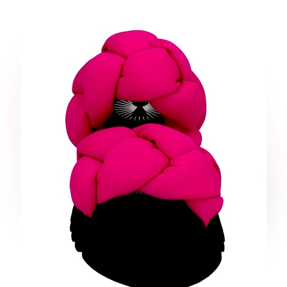 New in box Bruno Bordese fuchsia chunky sandals 9 - Picture 1 of 4